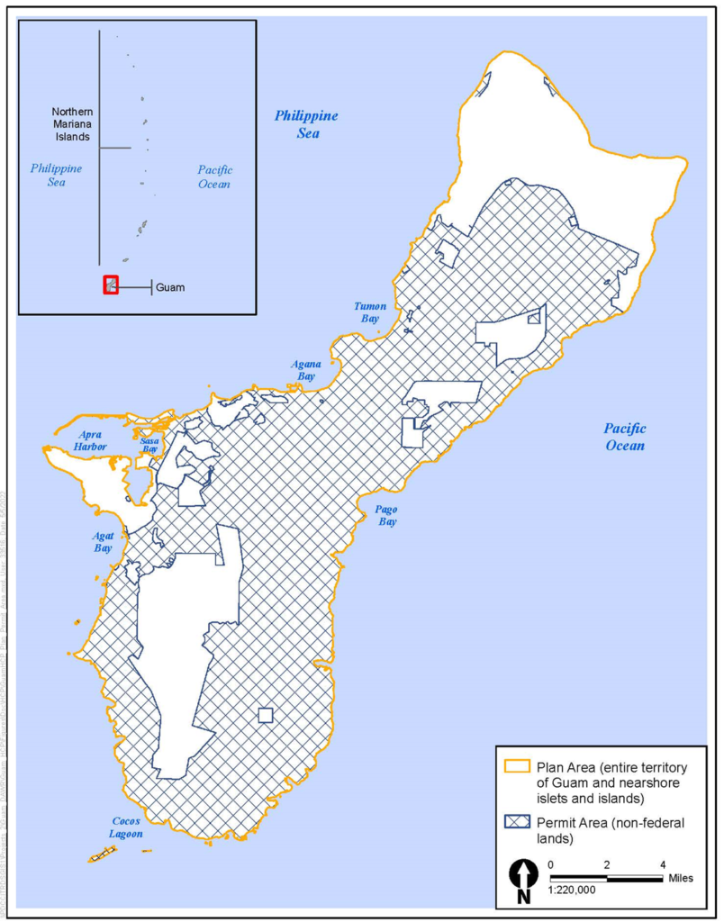Guam HCP's Permit Area